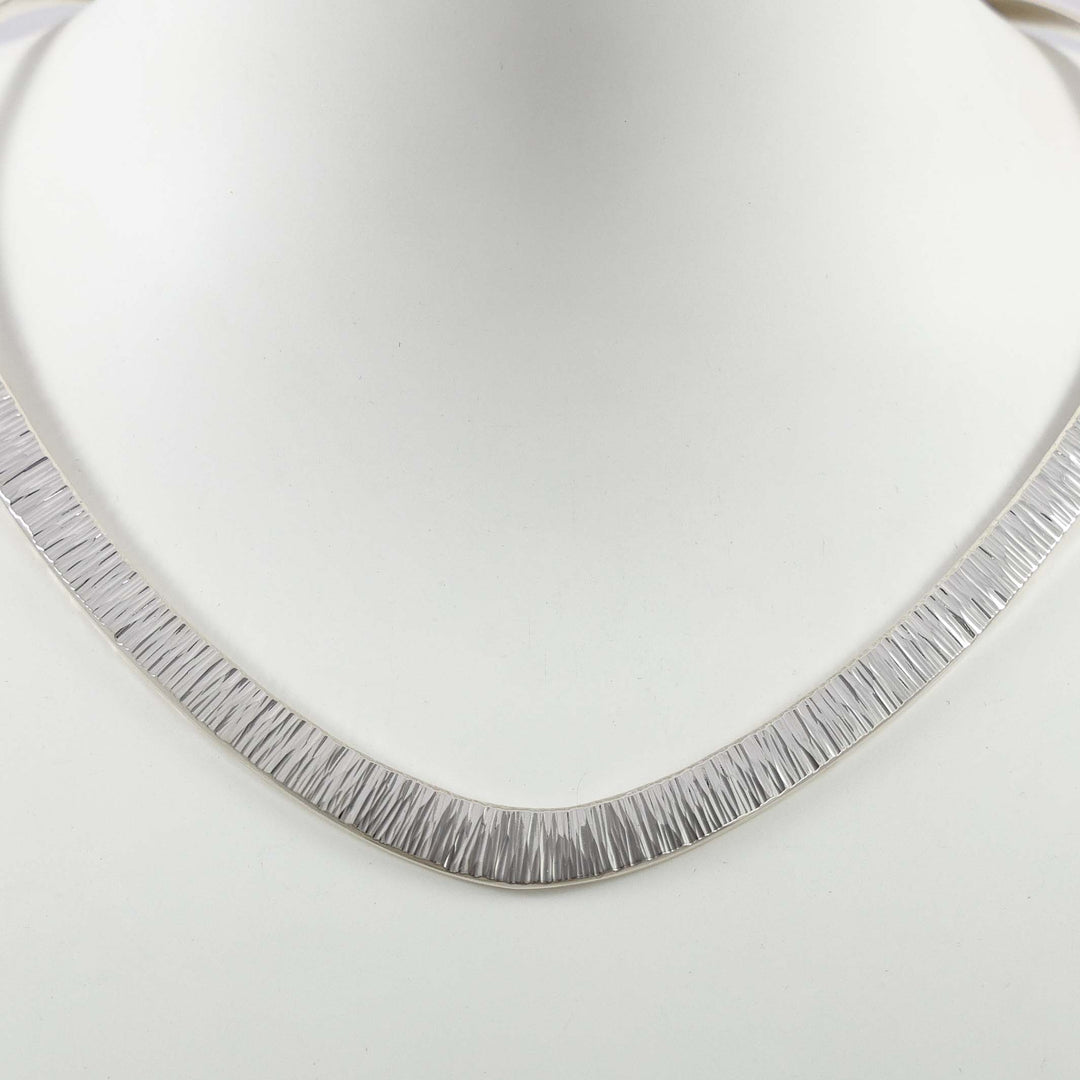 Hammered Collar Necklace