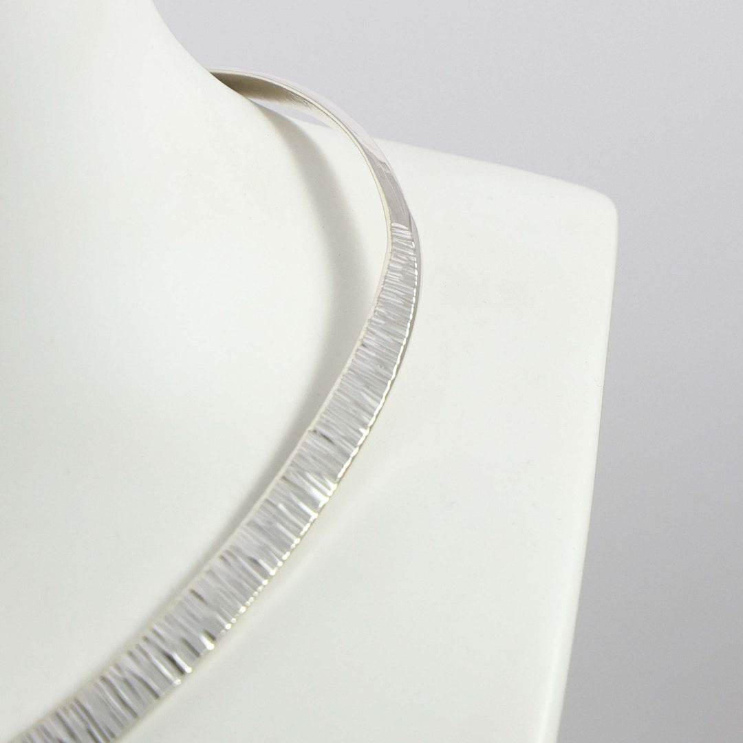 Hammered Collar Necklace