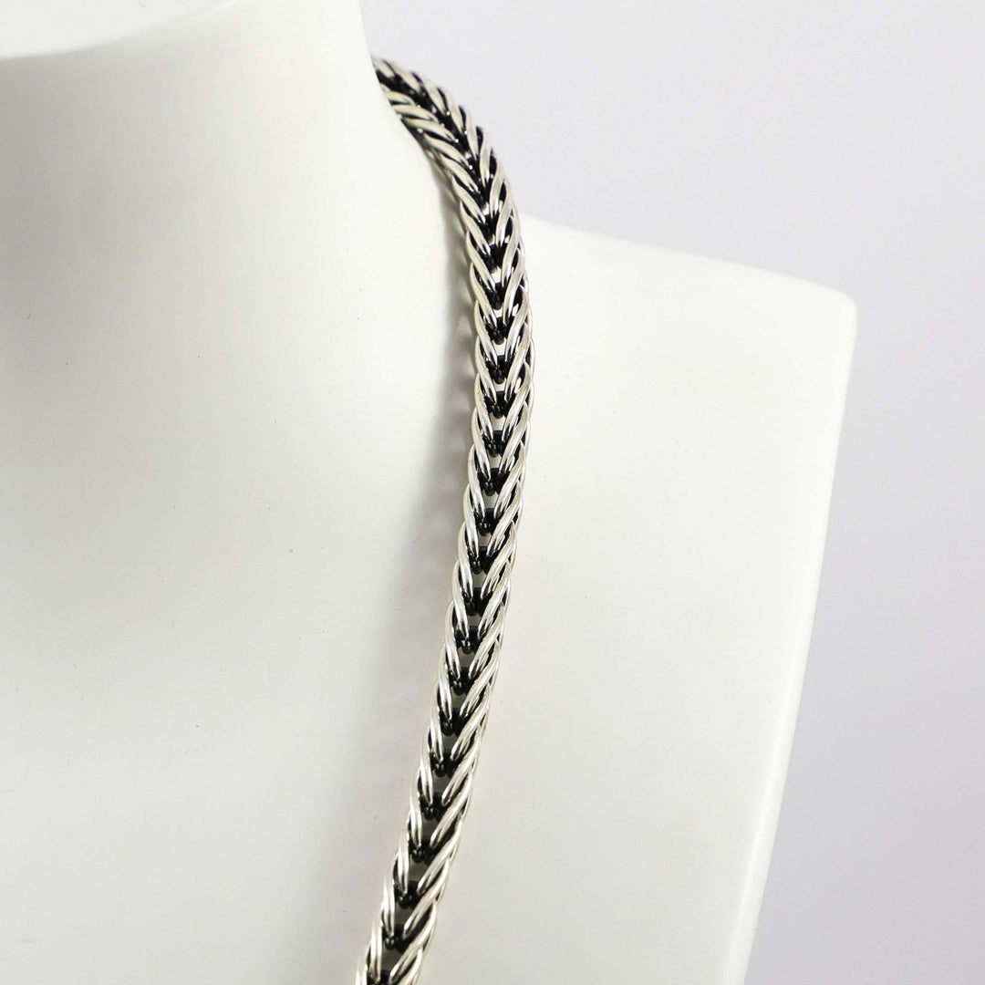 Silver Foxtail Necklace