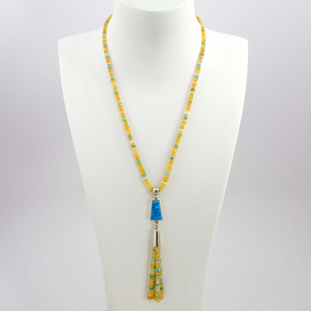 Opal and Turquoise Necklace