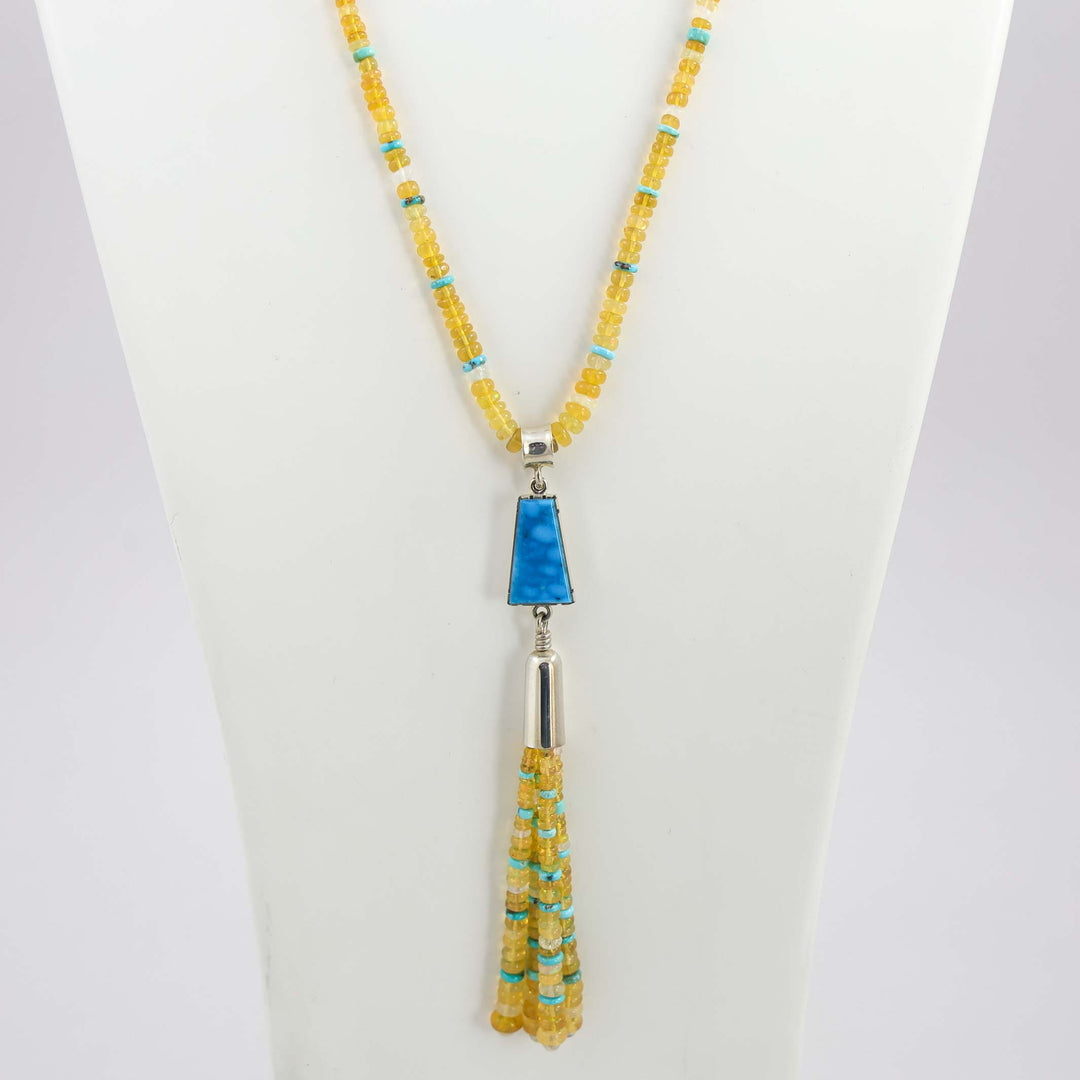 Opal and Turquoise Necklace