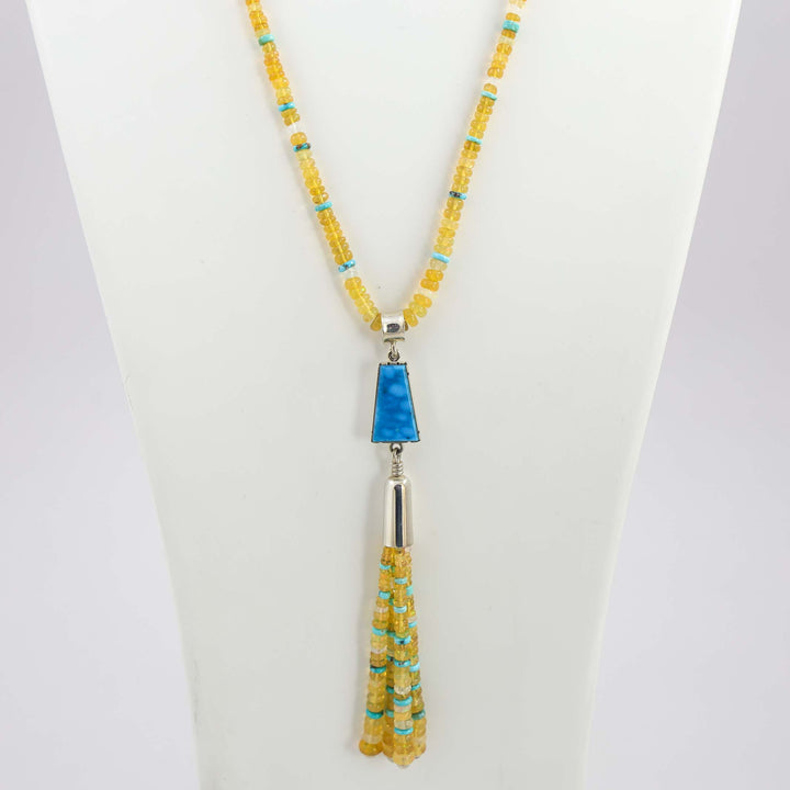 Opal and Turquoise Necklace