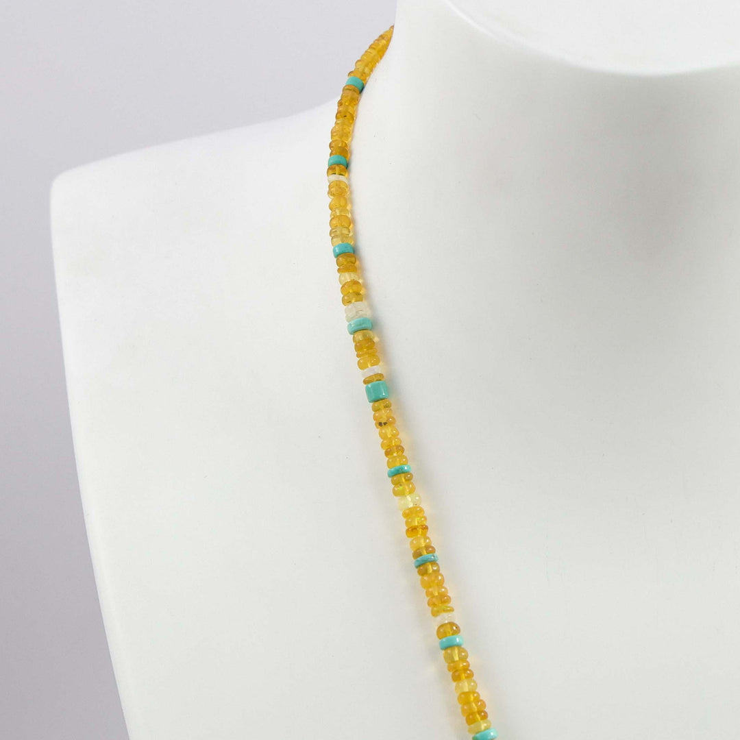 Opal and Turquoise Necklace