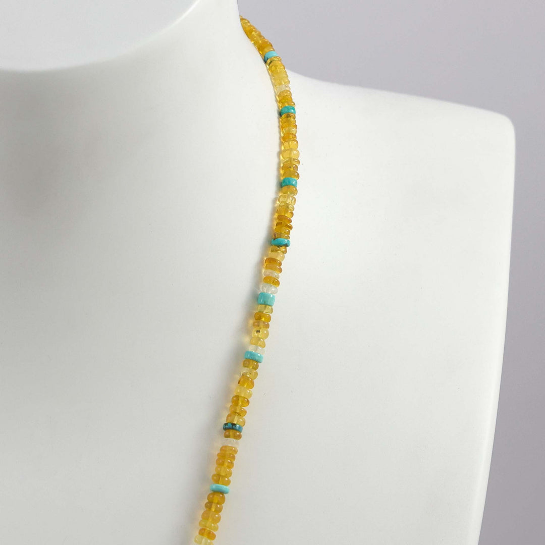 Opal and Turquoise Necklace