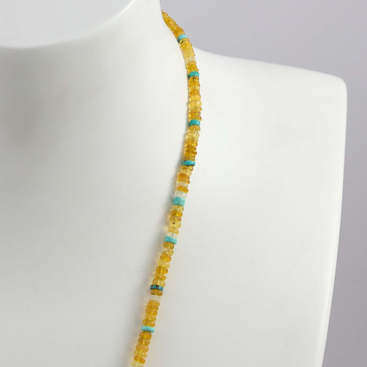 Opal and Turquoise Necklace