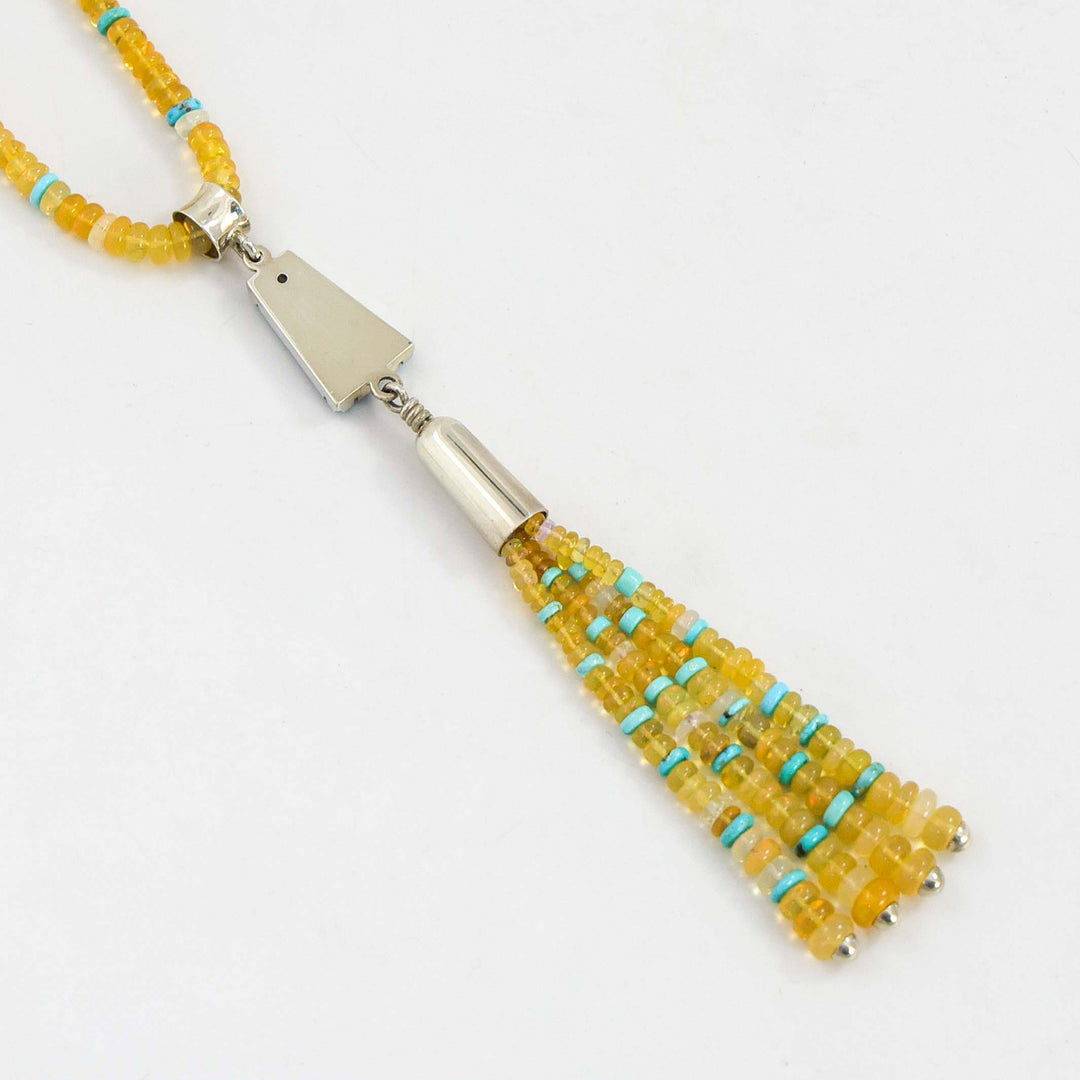 Opal and Turquoise Necklace