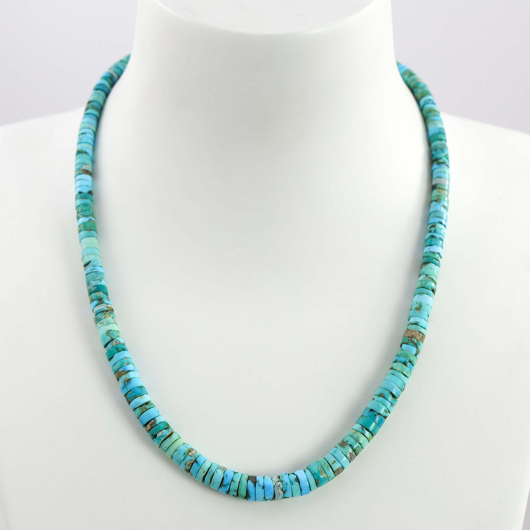 Blue Gem Turquoise Necklace