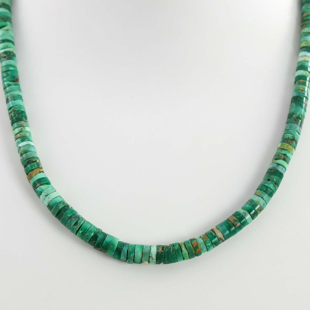 Broken Arrow Turquoise Necklace