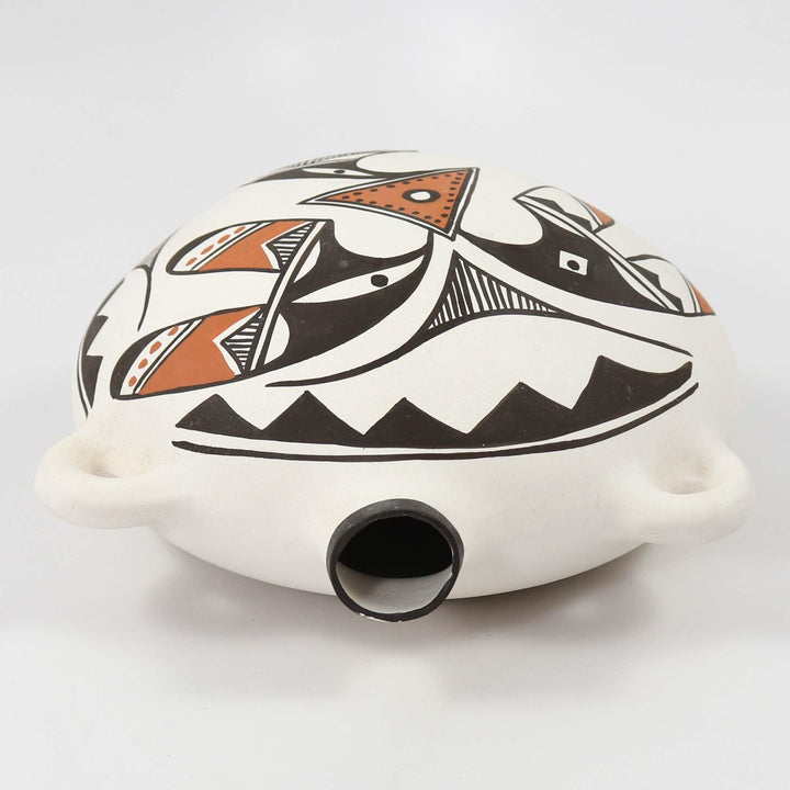 1990s Isleta Polychrome Canteen by Dora Jojola - Garland's