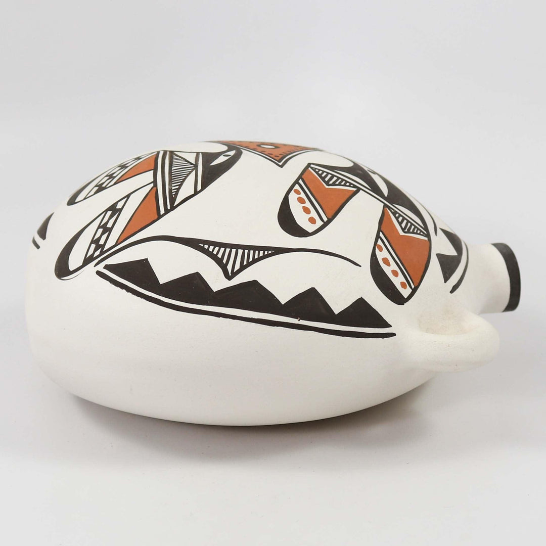 1990s Isleta Polychrome Canteen by Dora Jojola - Garland's