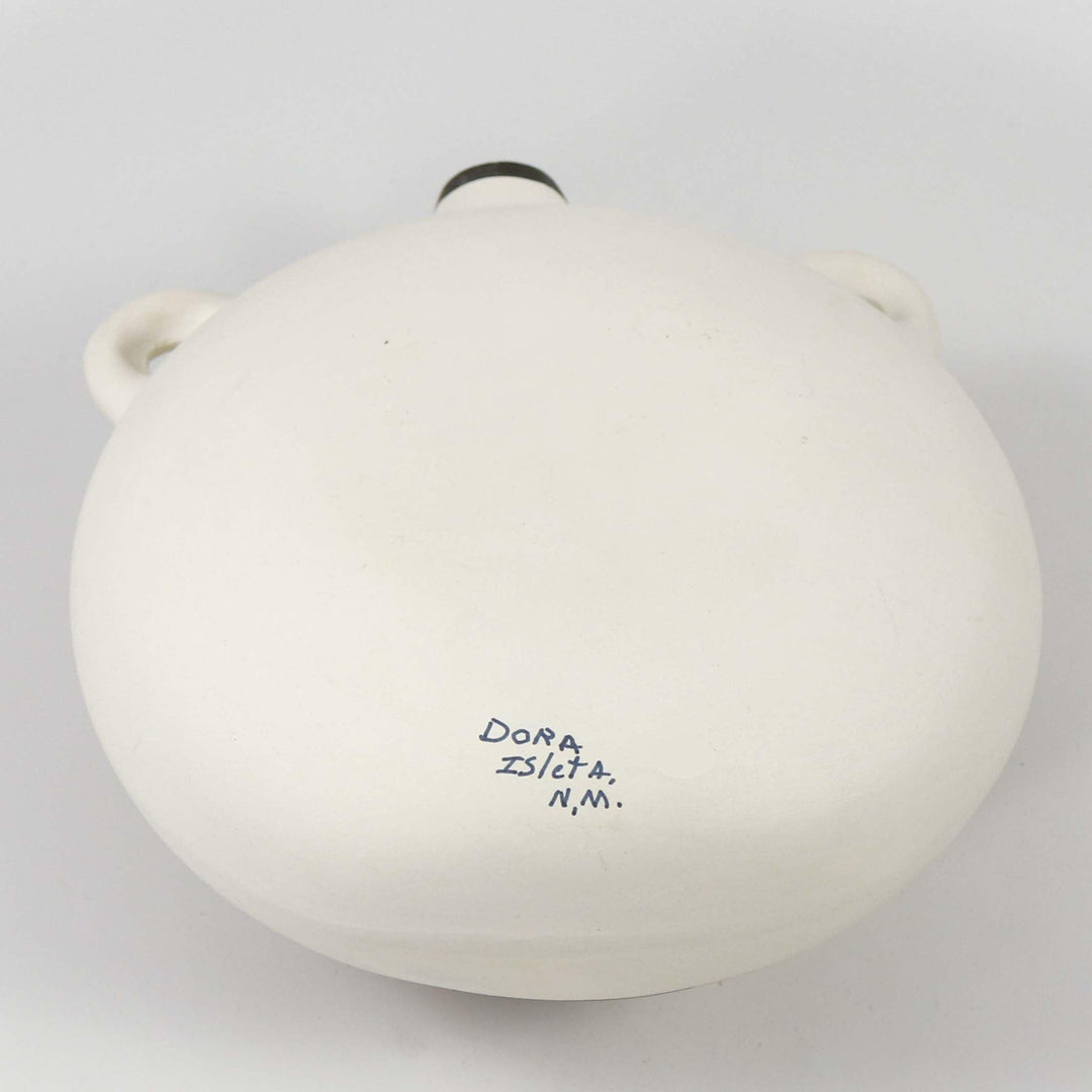 1990s Isleta Polychrome Canteen by Dora Jojola - Garland's