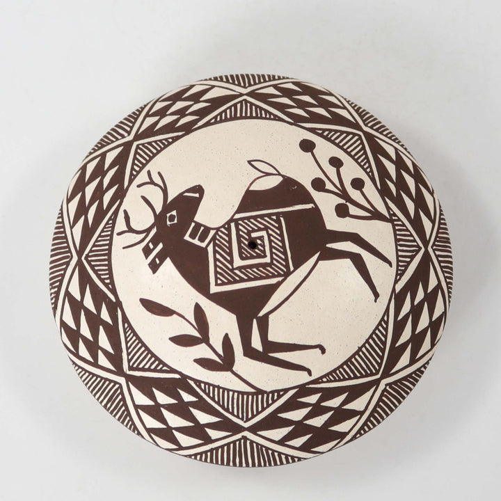 Prehistoric Deer Seed Jar