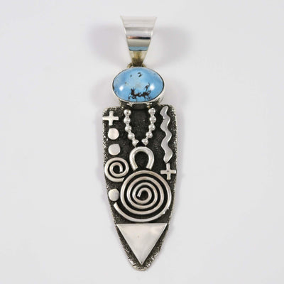 Golden Hills Turquoise Pendant