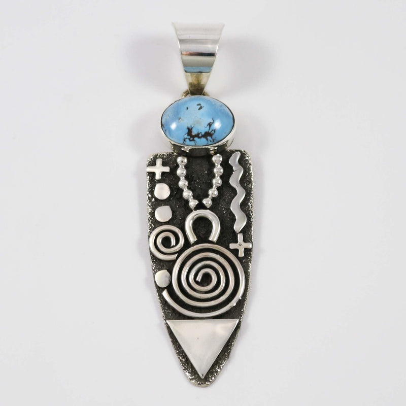 Golden Hills Turquoise Pendant