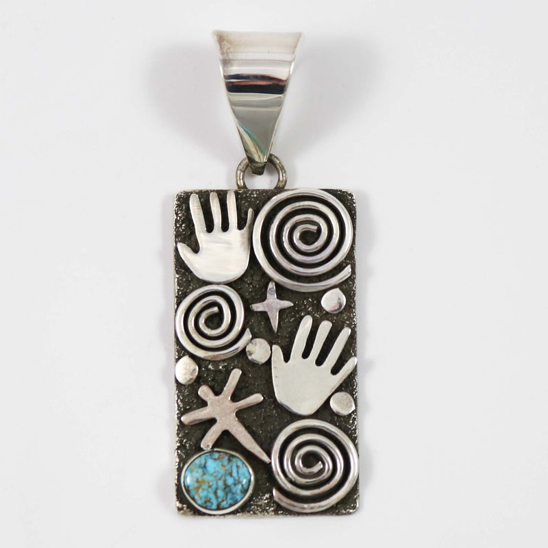 Kingman Turquoise Pendant