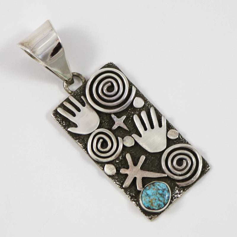 Kingman Turquoise Pendant