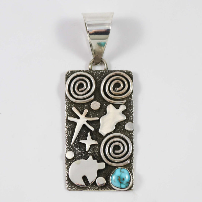 Kingman Turquoise Pendant