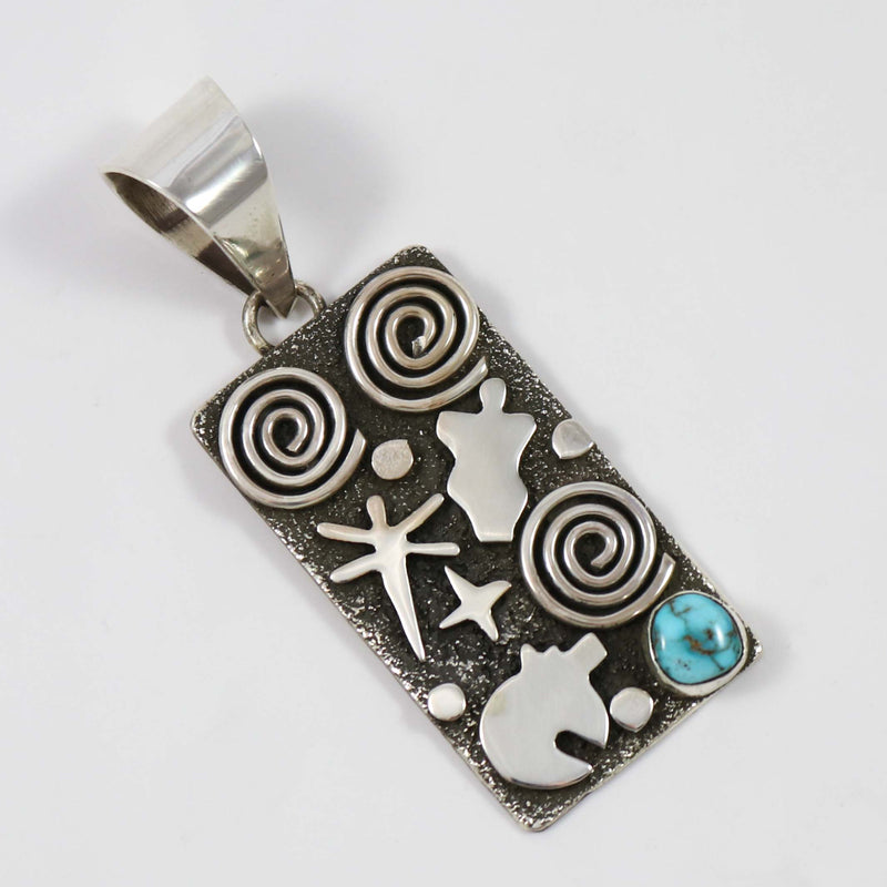 Kingman Turquoise Pendant