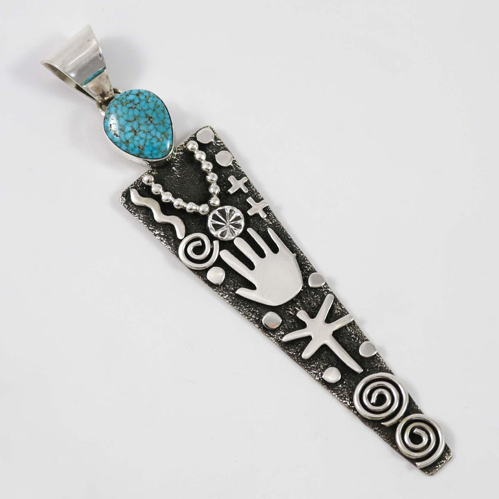 Pendentif turquoise Kingman