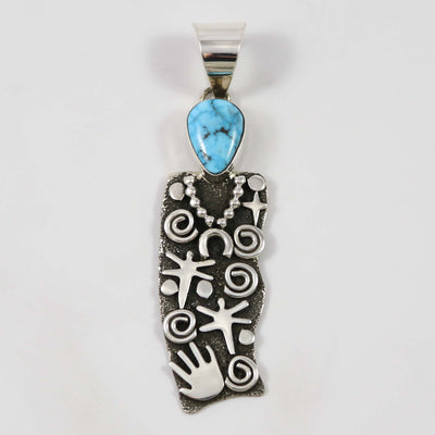 Kingman Turquoise Pendant