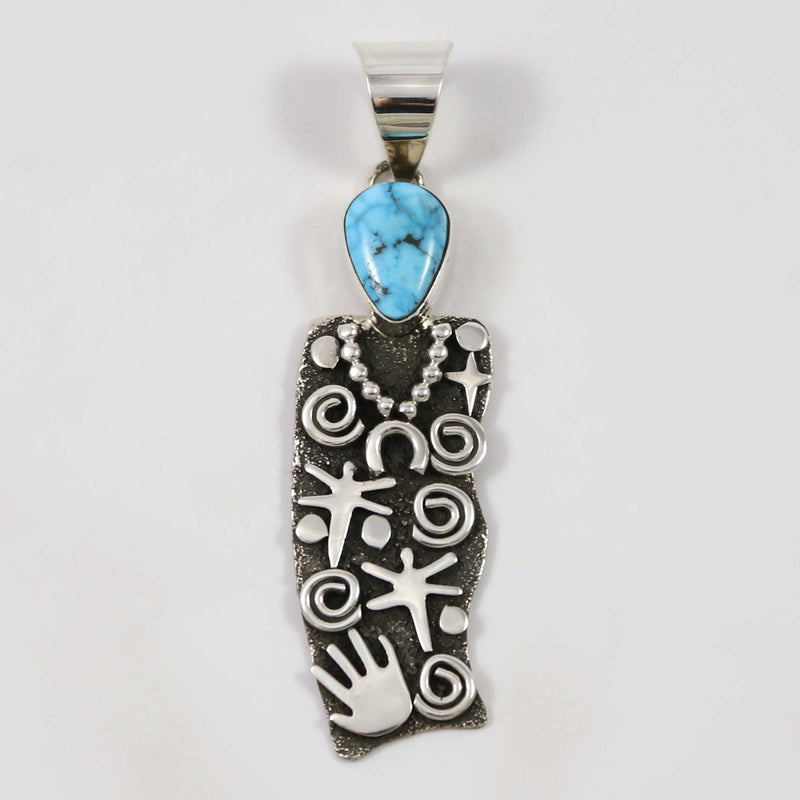 Kingman Turquoise Pendant