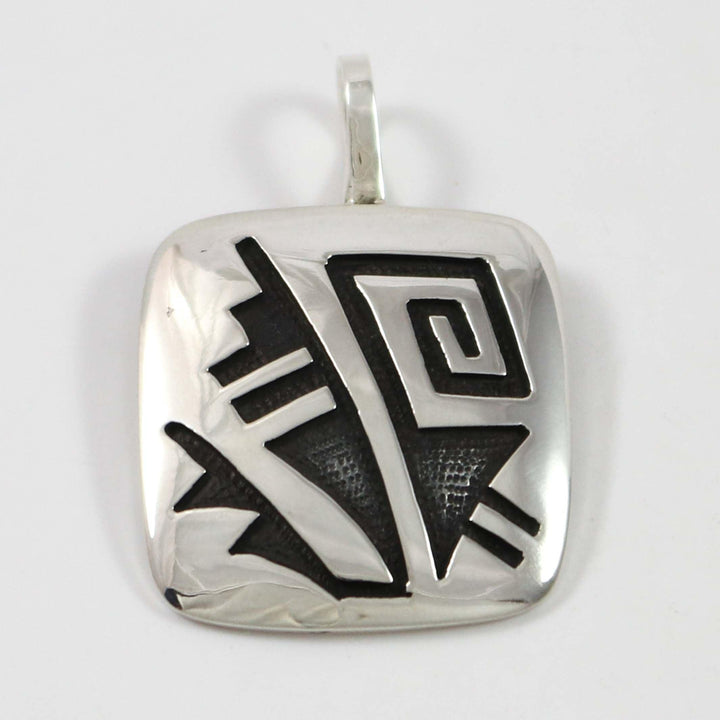 Pendentif plume de prière
