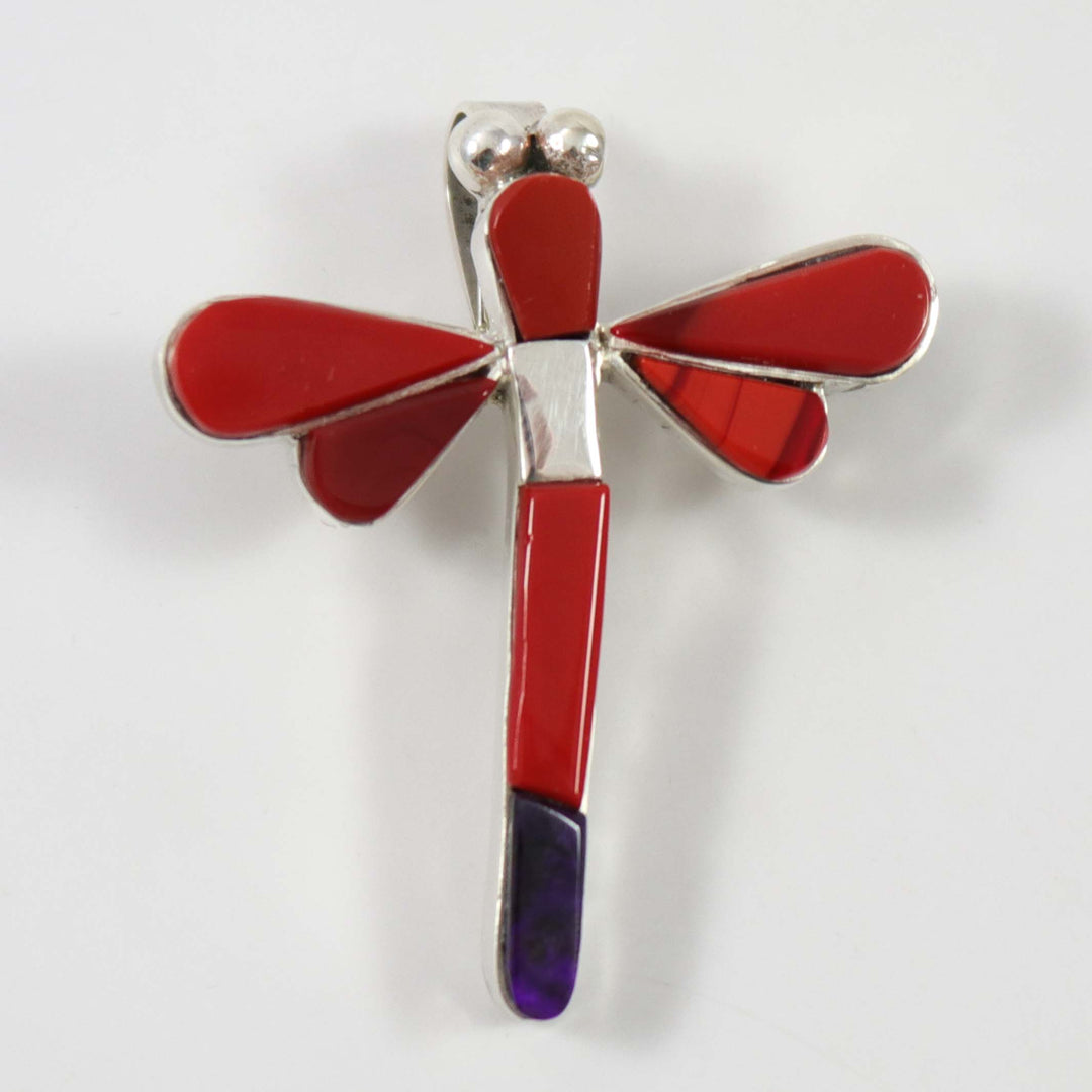 Rosarita Dragonfly Pin and Pendant