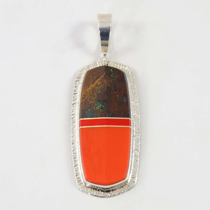 Multi-Stone Pendant by Duane Maktima - Garland's