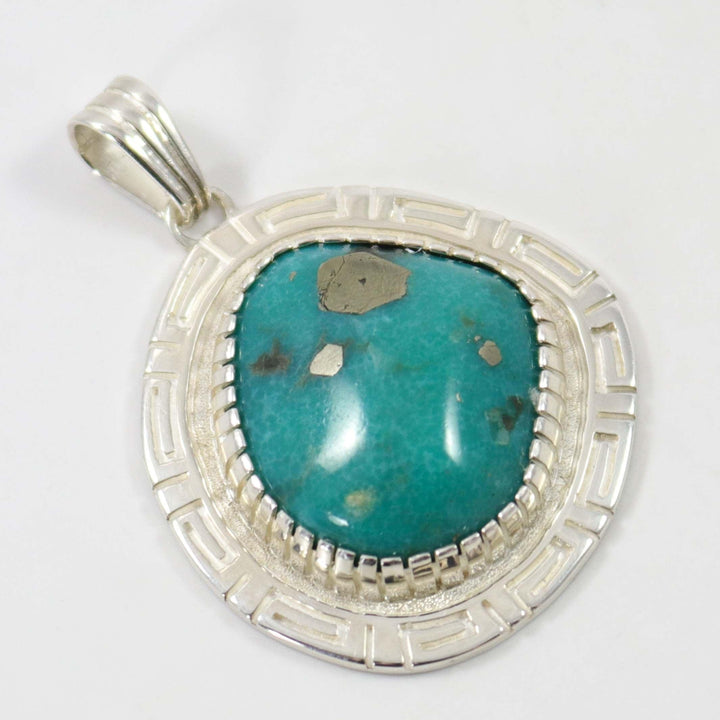 Kingman Turquoise Pendant by Robert Taylor - Garland's