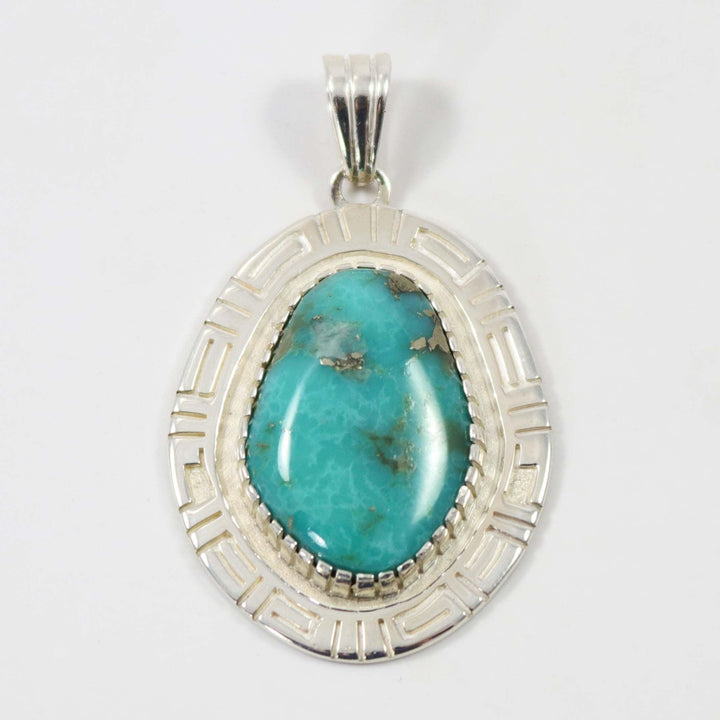 Kingman Turquoise Pendant by Robert Taylor - Garland's