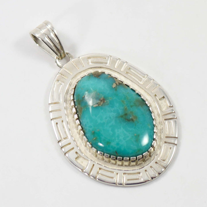 Kingman Turquoise Pendant by Robert Taylor - Garland's