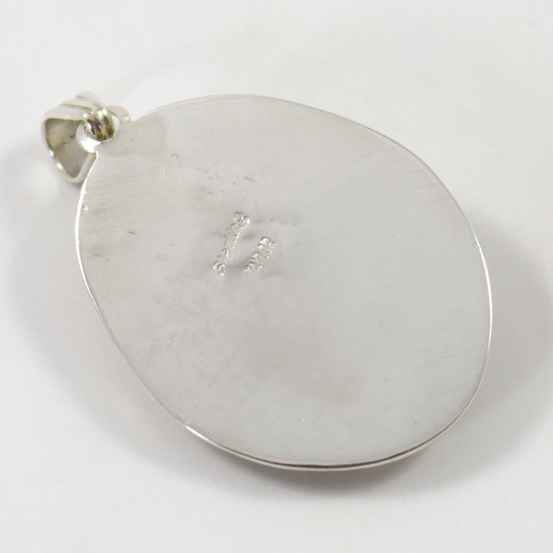 Kingman Turquoise Pendant by Robert Taylor - Garland's