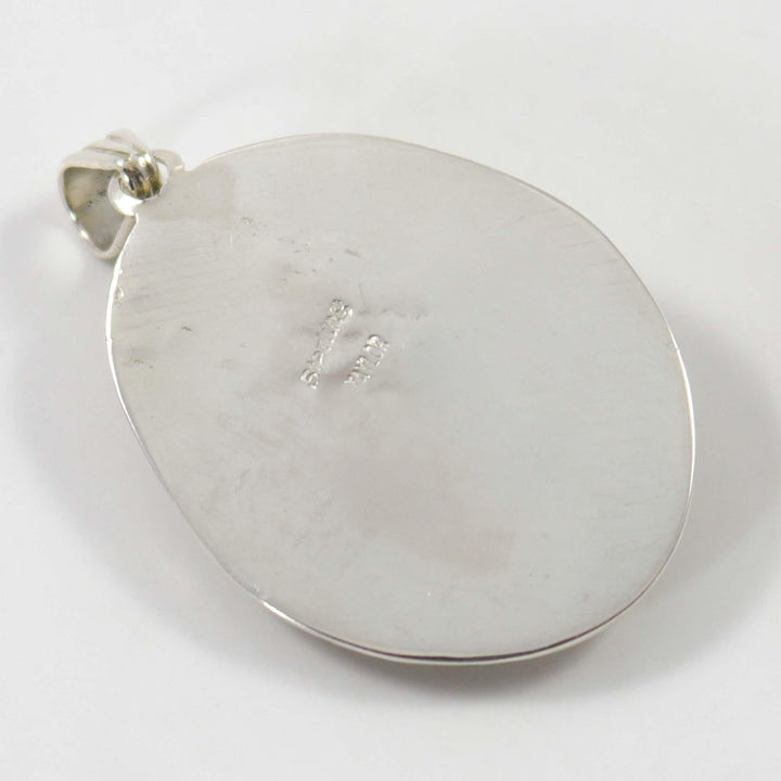 Kingman Turquoise Pendant by Robert Taylor - Garland's
