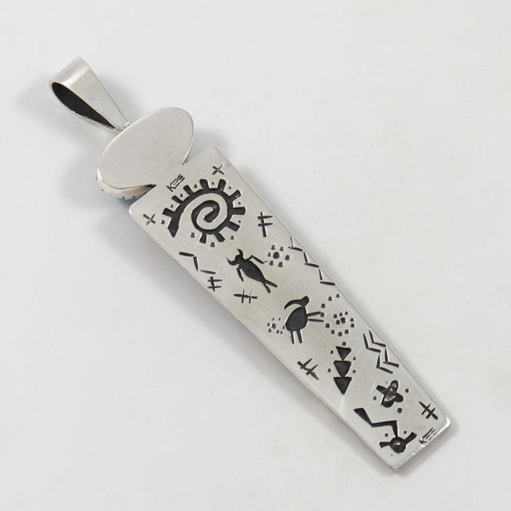 Bisbee Turquoise Pendant by Kee Yazzie - Garland's