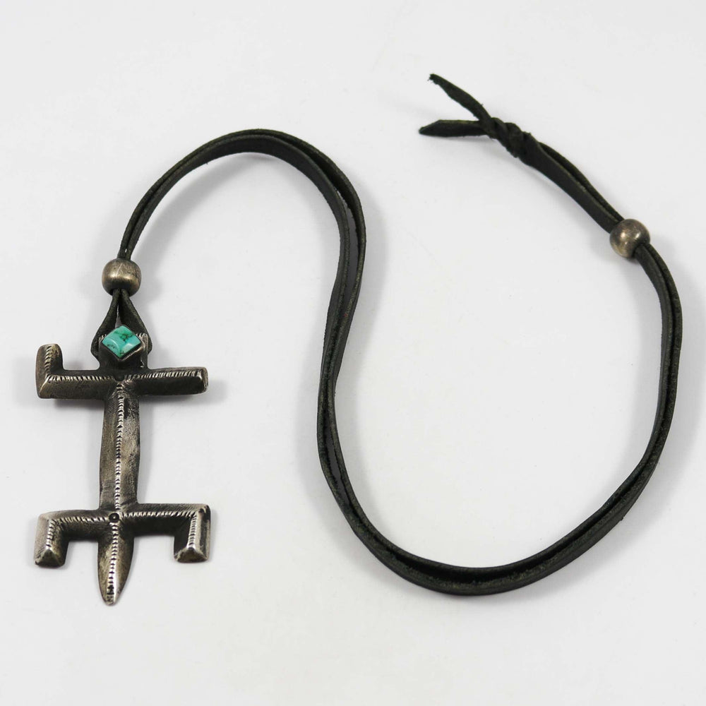 Kingman Turquoise Pendant by Jock Favour - Garland's