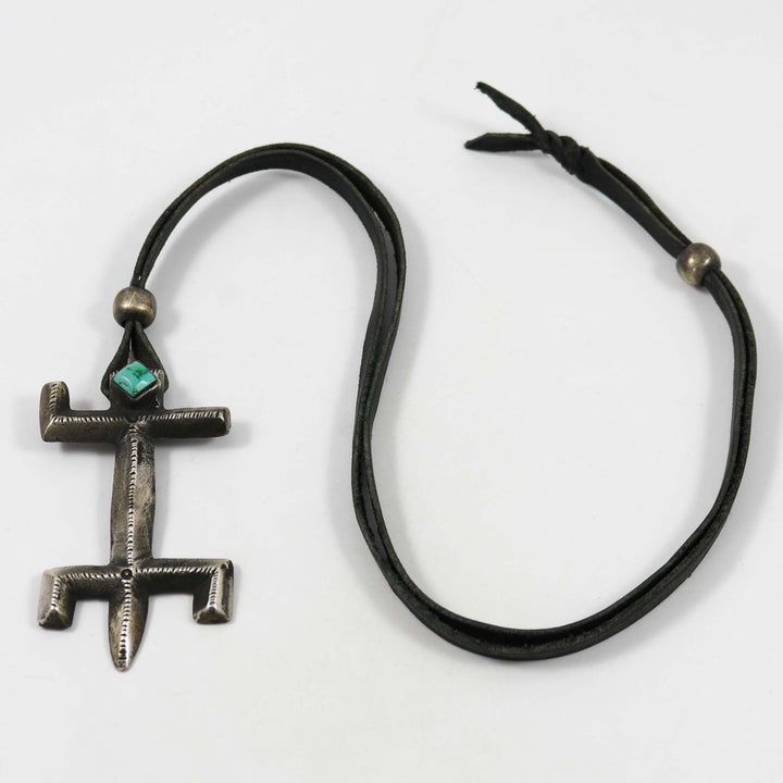 Kingman Turquoise Pendant by Jock Favour - Garland's
