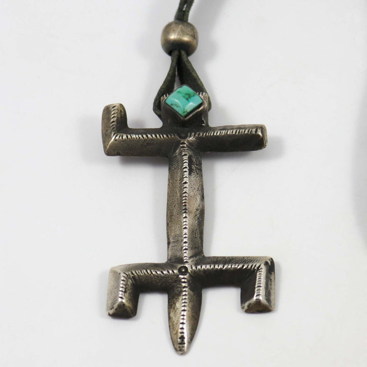 Kingman Turquoise Pendant by Jock Favour - Garland's