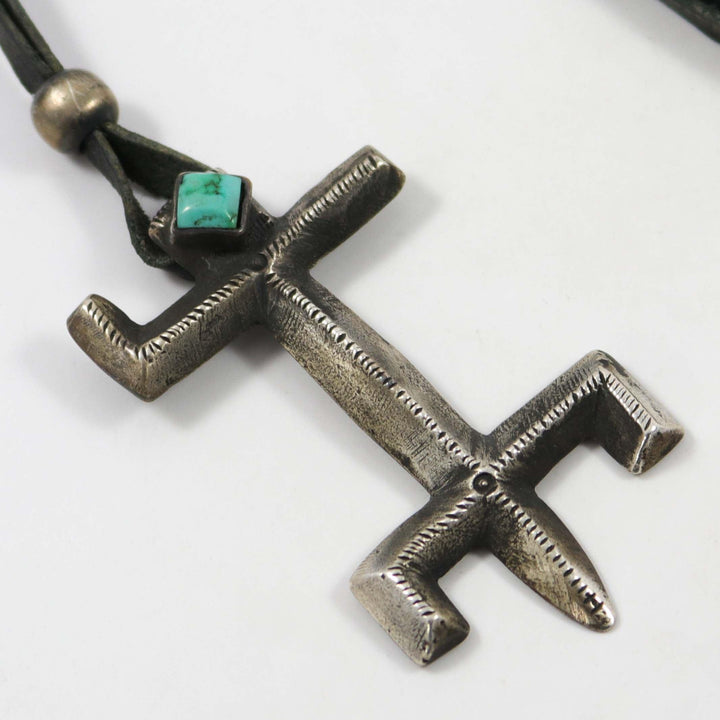 Kingman Turquoise Pendant by Jock Favour - Garland's