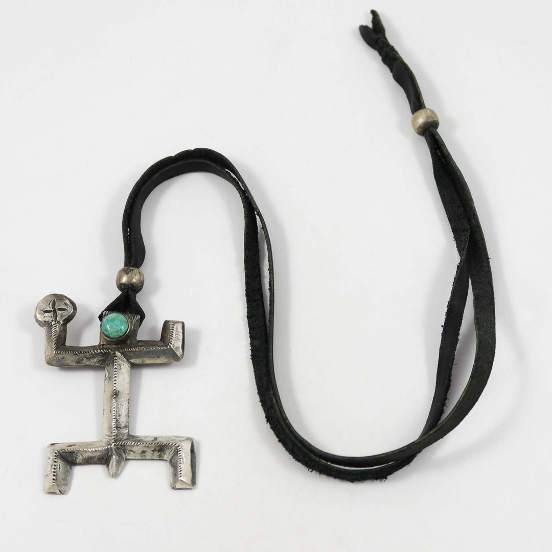 Kingman Turquoise Pendant by Jock Favour - Garland's