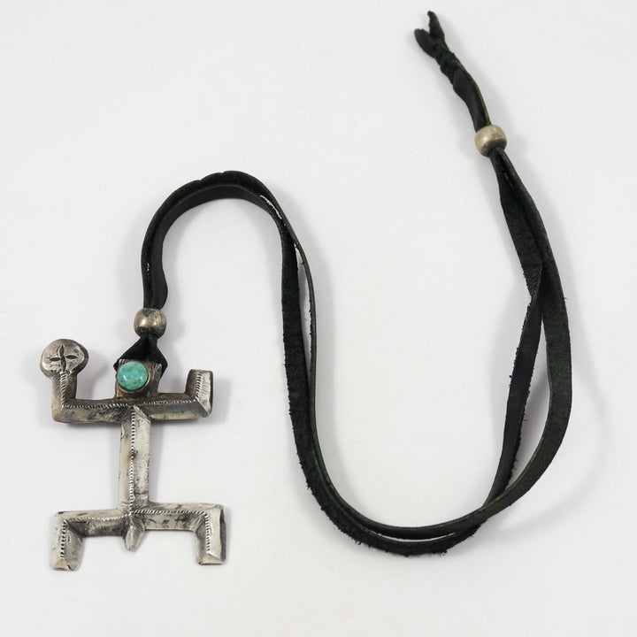 Kingman Turquoise Pendant by Jock Favour - Garland's