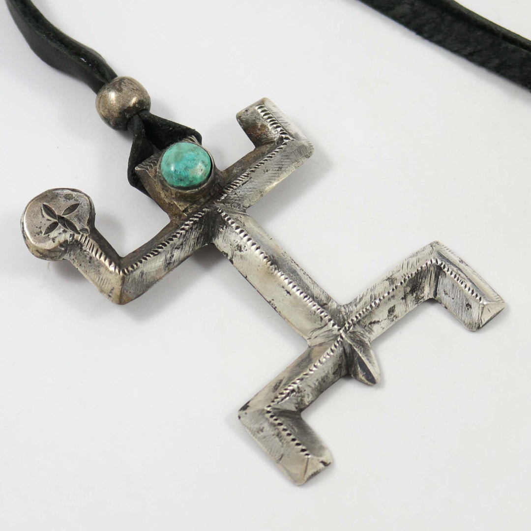 Kingman Turquoise Pendant by Jock Favour - Garland's