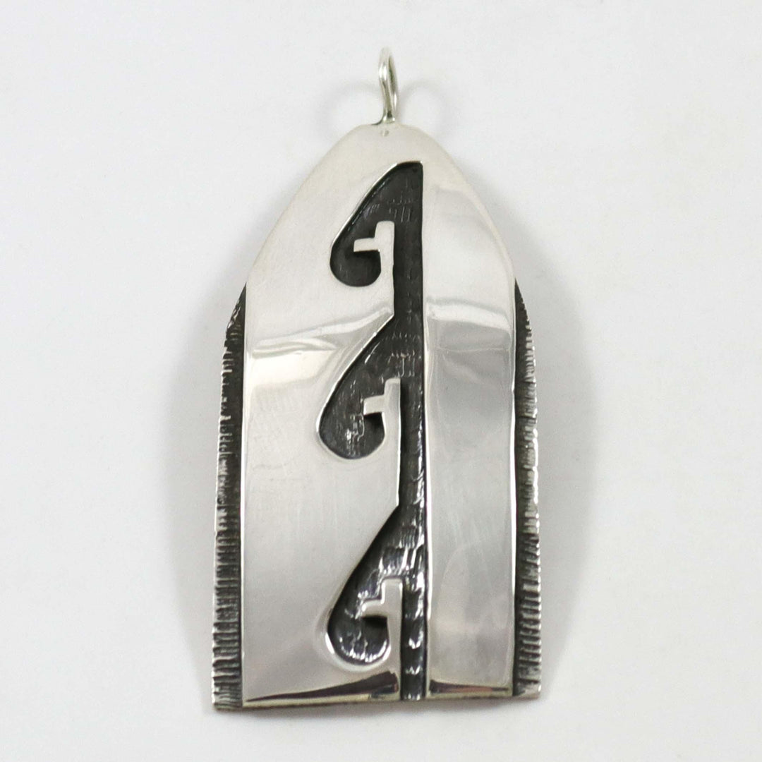 1980s Hopi Corn Stalk Pendant