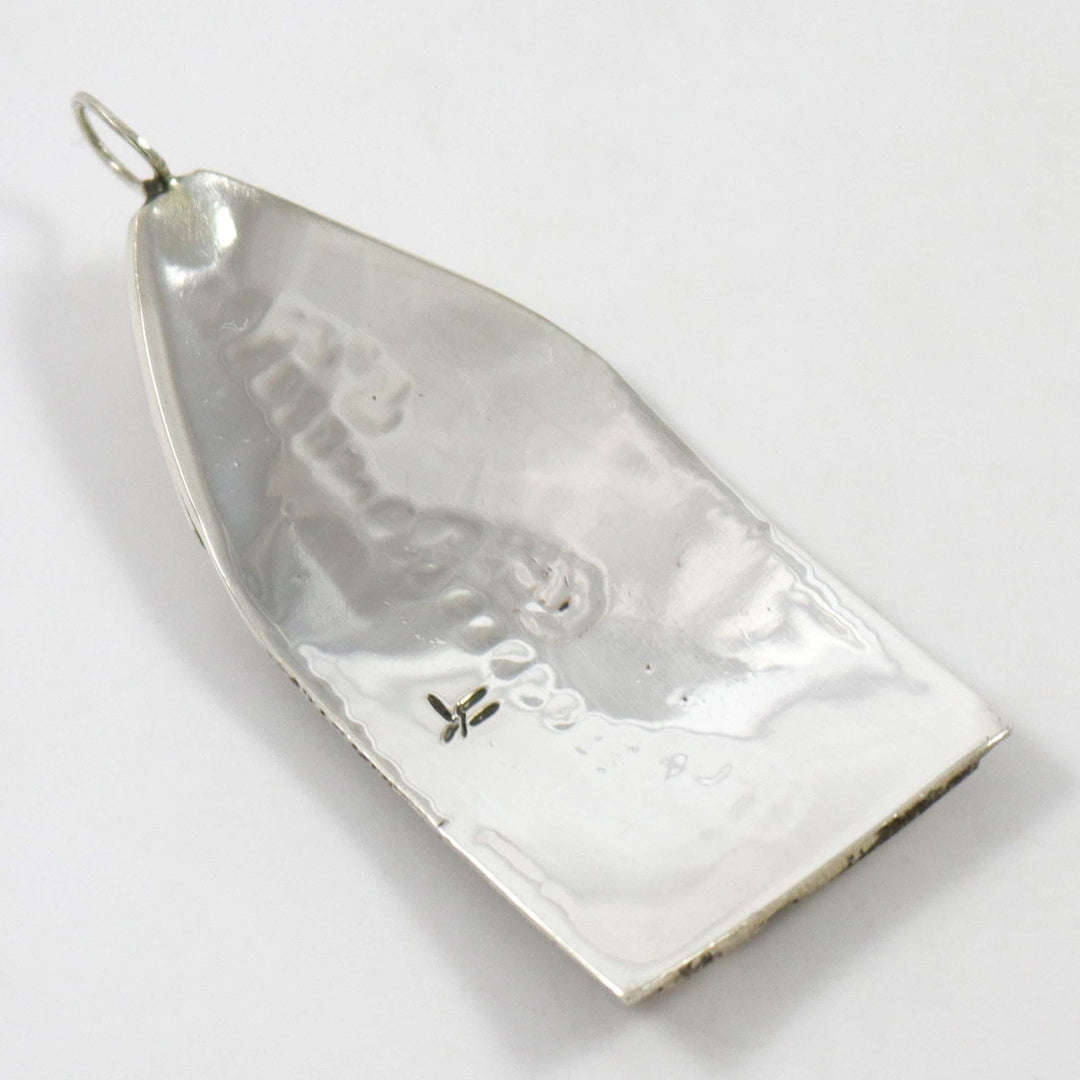 1980s Hopi Corn Stalk Pendant by Vintage Collection - Garland's