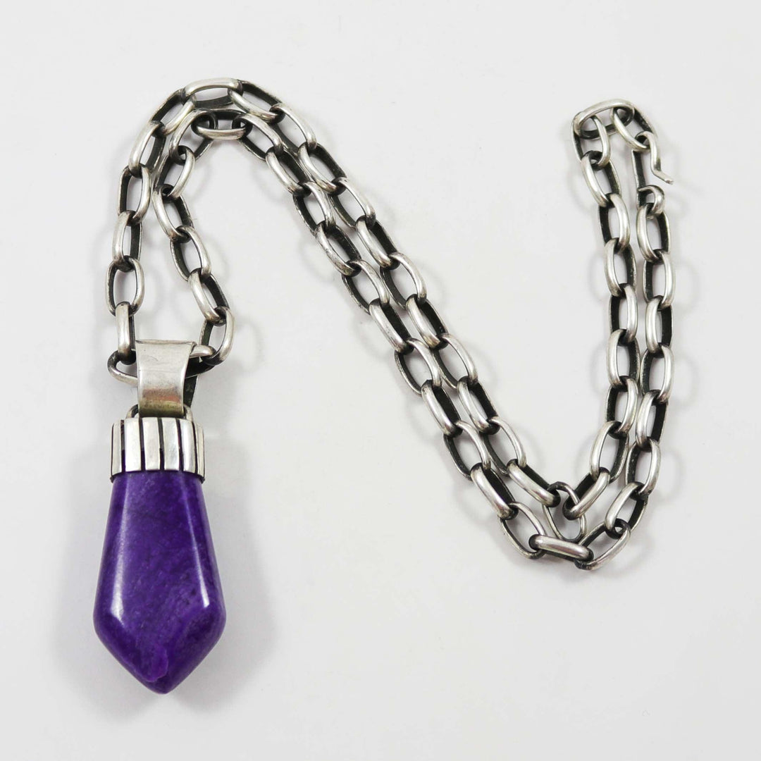 Sugilite Pendant by Bruce Eckhardt and Brett Bastien - Garland's