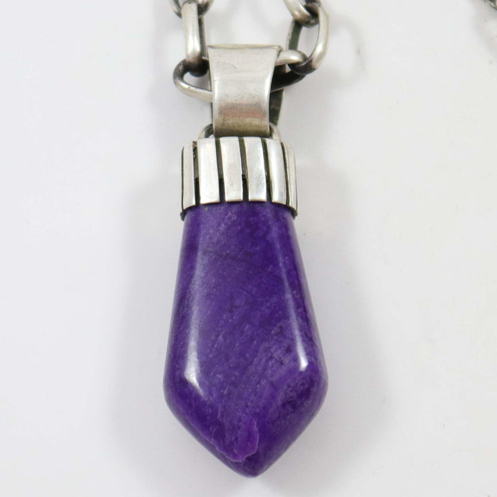 Sugilite Pendant by Bruce Eckhardt and Brett Bastien - Garland's