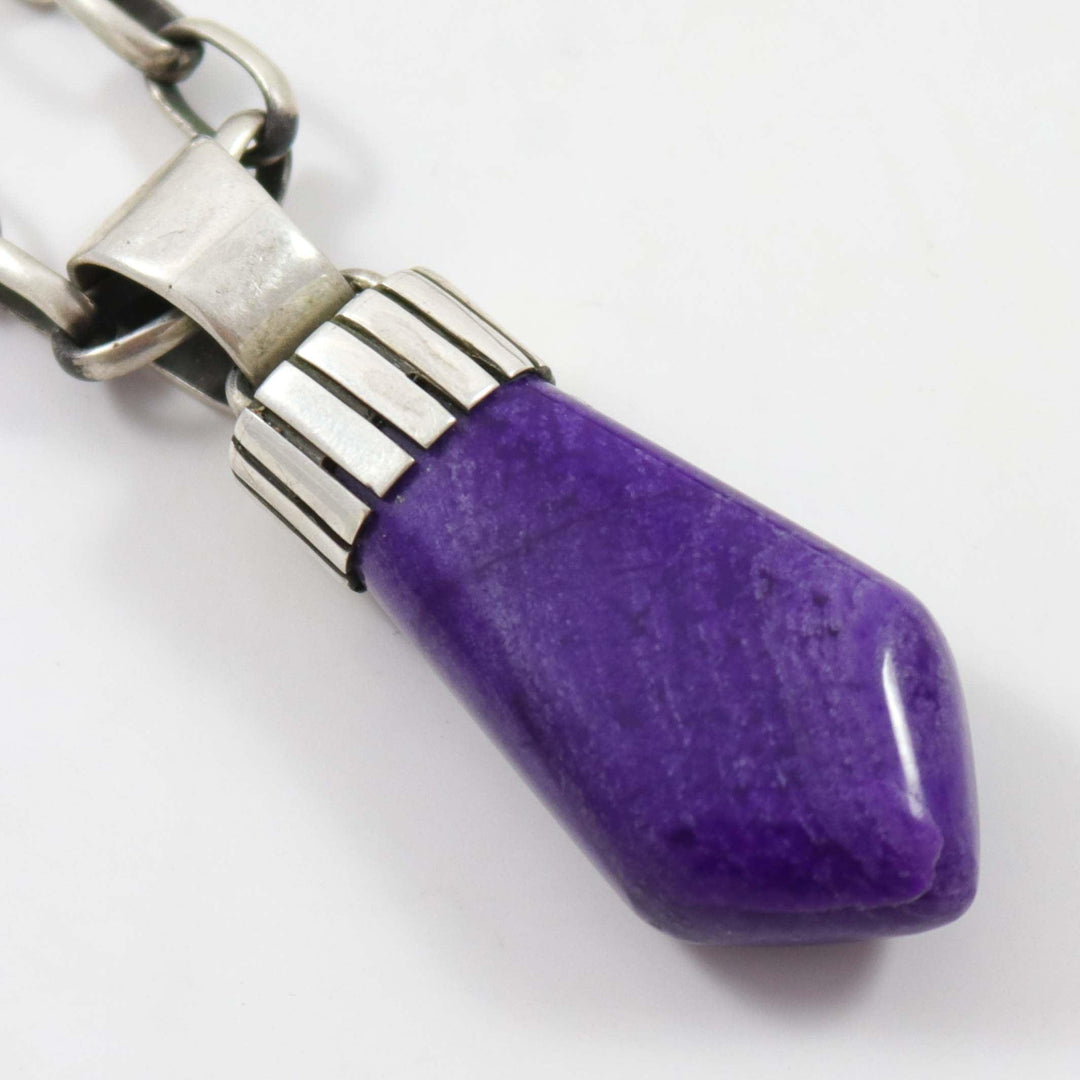 Sugilite Pendant by Bruce Eckhardt and Brett Bastien - Garland's