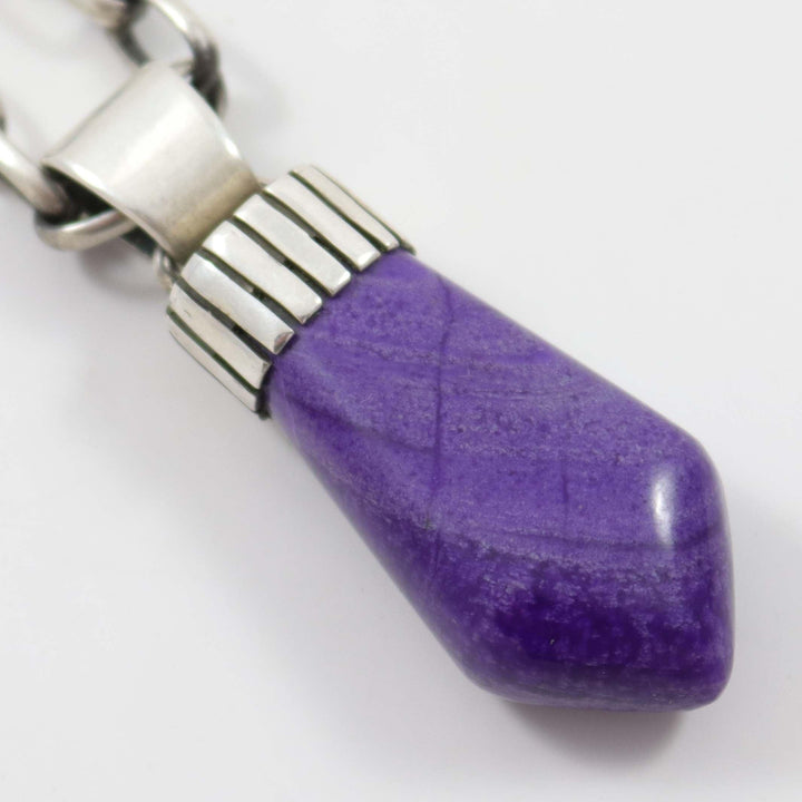 Sugilite Pendant by Bruce Eckhardt and Brett Bastien - Garland's