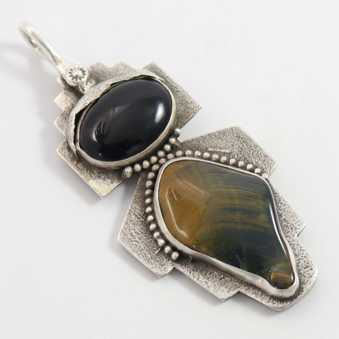 Reversible Corn Spirit Pendant by Anthony Lovato - Garland's