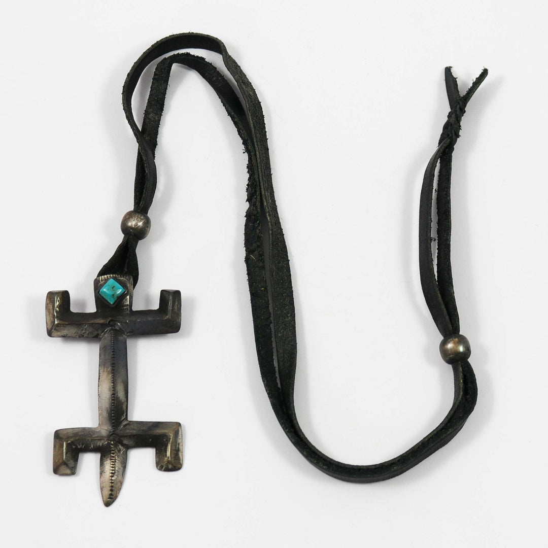 Kingman Turquoise Pendant by Jock Favour - Garland's