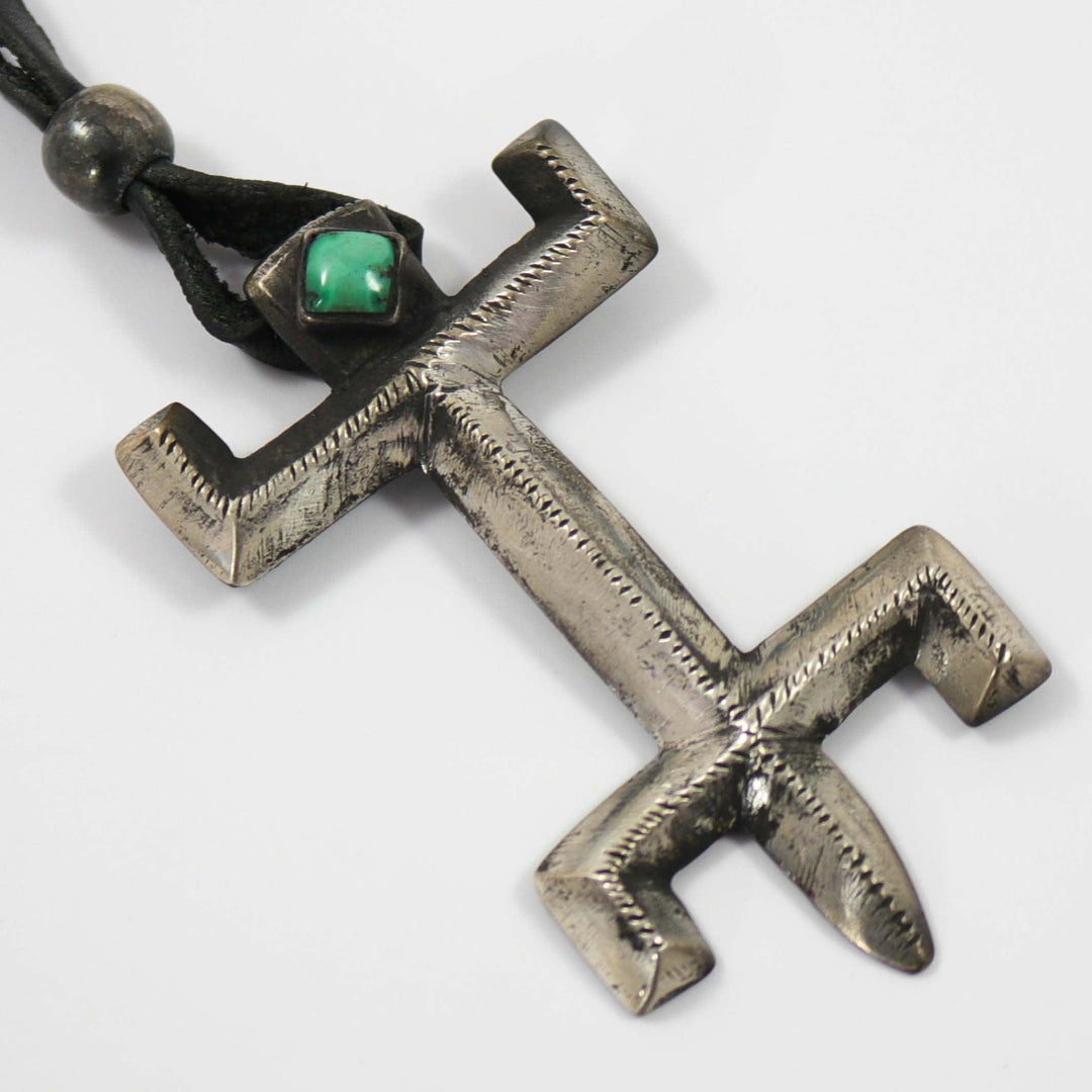 Kingman Turquoise Pendant by Jock Favour - Garland's